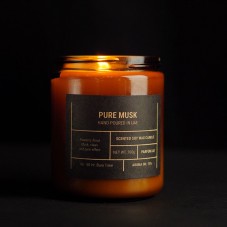 Pure Musk Scented Soy Wax Candle